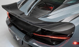 Vorsteiner McLaren 720S Silverstone Aero Active Wing Blade Carbon Fiber PP 2X2 Glossy