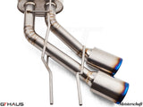 GTHaus Meisterschaft GTC (I.C.C) Titanium (TI) exhaust for Mercedes-Benz W463A G-Class (SUV) G500/550 (V8 Turbo) [2019+] with 4x120 Tips