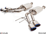 GTHaus Meisterschaft GTC (I.C.C) Titanium (TI) exhaust for Mercedes-Benz W463A G-Class (SUV) G500/550 (V8 Turbo) [2019+] with 4x120 Tips