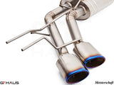 GTHaus Meisterschaft GTC (I.C.C) Titanium (TI) exhaust for Mercedes-Benz W463A G-Class (SUV) G500/550 (V8 Turbo) [2019+] with 4x120 Tips