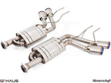GTHaus Meisterschaft GTC (I.C.C) Titanium (TI) exhaust for Mercedes-Benz W463A G-Class (SUV) G63 AMG (V8 Bi Turbo) [2019+] with 4x120 Tips