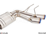 GTHaus Meisterschaft GTC (I.C.C) Titanium (TI) exhaust for Mercedes-Benz W463A G-Class (SUV) G500/550 (V8 Turbo) [2019+] with 4x120 Tips