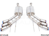 GTHaus Meisterschaft GTC (I.C.C) Titanium (TI) exhaust for Mercedes-Benz W463A G-Class (SUV) G63 AMG (V8 Bi Turbo) [2019+] with 6x102 Tips