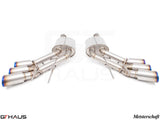 GTHaus Meisterschaft GTC (I.C.C) Titanium (TI) exhaust for Mercedes-Benz W463A G-Class (SUV) G63 AMG (V8 Bi Turbo) [2019+] with 6x102 Tips