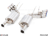 GTHaus Meisterschaft GTC (I.C.C) Titanium (TI) exhaust for Mercedes-Benz W463A G-Class (SUV) G63 AMG (V8 Bi Turbo) [2019+] with 6x102 Tips