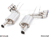 GTHaus Meisterschaft GTC (I.C.C) Titanium (TI) exhaust for Mercedes-Benz W463A G-Class (SUV) G500/550 (V8 Turbo) [2019+] with 6x102 Tips