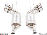 GTHaus Meisterschaft GTC (I.C.C) Titanium (TI) exhaust for Mercedes-Benz W463A G-Class (SUV) G63 AMG (V8 Bi Turbo) [2019+] with 6x102 Tips