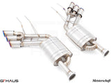 GTHaus Meisterschaft GTC (I.C.C) Titanium (TI) exhaust for Mercedes-Benz W463A G-Class (SUV) G63 AMG (V8 Bi Turbo) [2019+] with 6x102 Tips