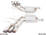GTHaus Meisterschaft GTC (I.C.C) Titanium (TI) exhaust for Mercedes-Benz W463A G-Class (SUV) G63 AMG (V8 Bi Turbo) [2019+] with 6x102 Tips
