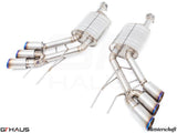 GTHaus Meisterschaft GTC (I.C.C) Titanium (TI) exhaust for Mercedes-Benz W463A G-Class (SUV) G63 AMG (V8 Bi Turbo) [2019+] with 6x102 Tips