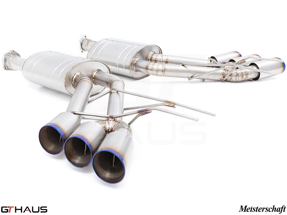 GTHaus Meisterschaft GTC (I.C.C) Titanium (TI) exhaust for Mercedes-Benz W463A G-Class (SUV) G63 AMG (V8 Bi Turbo) [2019+] with 6x102 Tips