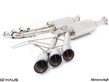 GTHaus Meisterschaft GTC (I.C.C) Titanium (TI) exhaust for Mercedes-Benz W463A G-Class (SUV) G63 AMG (V8 Bi Turbo) [2019+] with 6x102 Tips