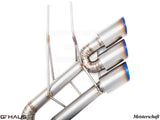 GTHaus Meisterschaft GTC (I.C.C) Titanium (TI) exhaust for Mercedes-Benz W463A G-Class (SUV) G500/550 (V8 Turbo) [2019+] with 6x102 Tips