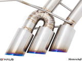 GTHaus Meisterschaft GTC (I.C.C) Titanium (TI) exhaust for Mercedes-Benz W463A G-Class (SUV) G500/550 (V8 Turbo) [2019+] with 6x102 Tips