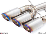 GTHaus Meisterschaft GTC (I.C.C) Titanium (TI) exhaust for Mercedes-Benz W463A G-Class (SUV) G63 AMG (V8 Bi Turbo) [2019+] with 6x102 Tips