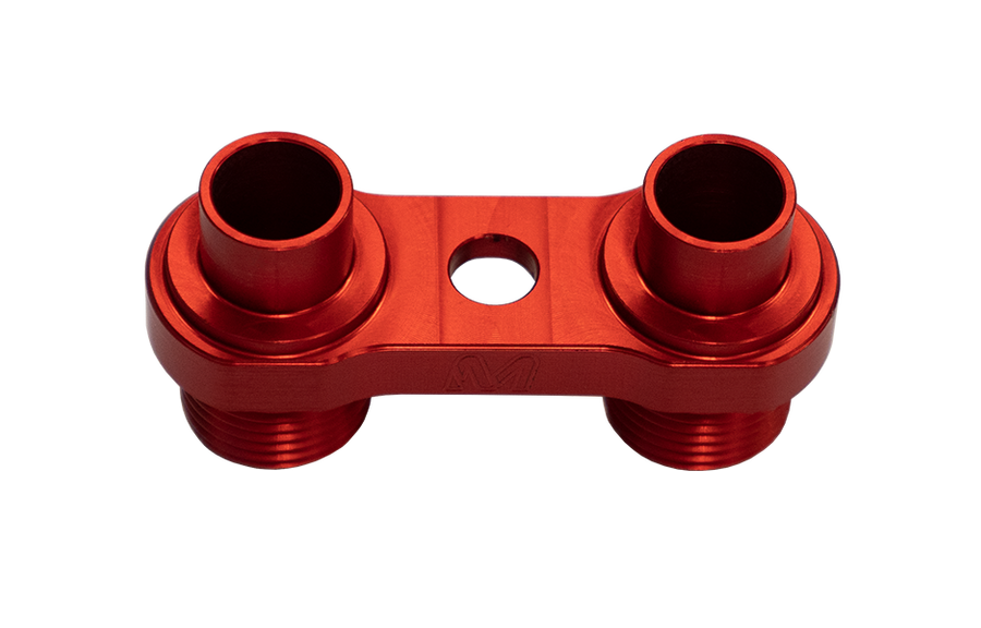 MOSSELMAN OIL LINE ADAPTER AN8 RED