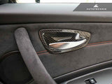 AUTOTECKNIC DRY CARBON INTERIOR DOOR HANDLE TRIMS - E82 1M
