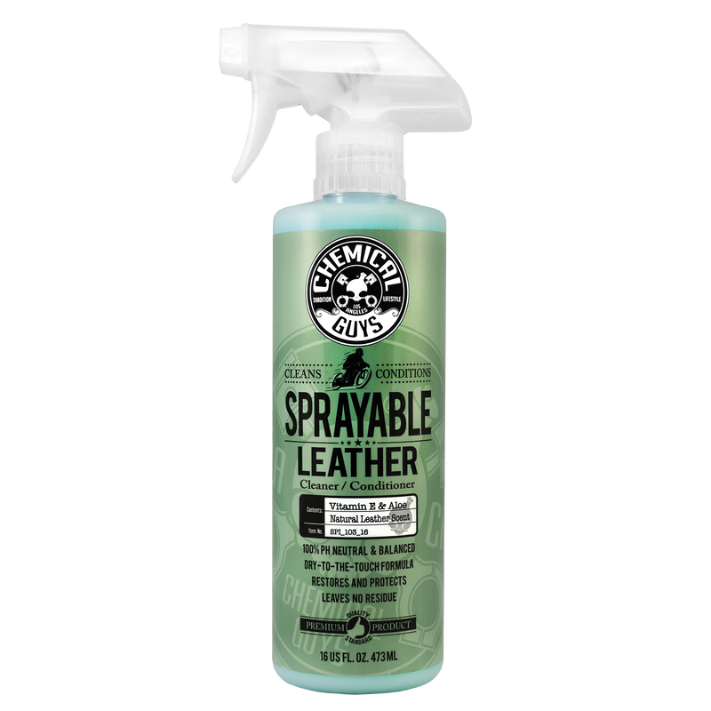 Chemical Guys Sprayable Leather Cleaner & Conditioner In One - 1 Gallon