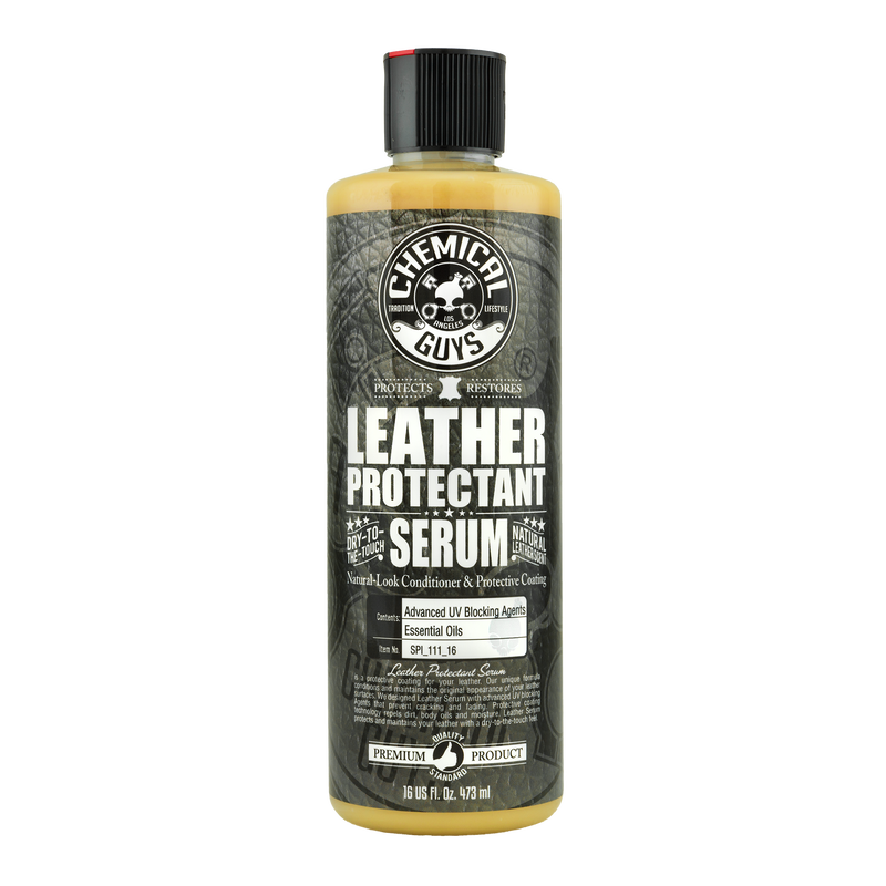 Chemical Guys LEATHER SERUM PROTECTANT - 16oz