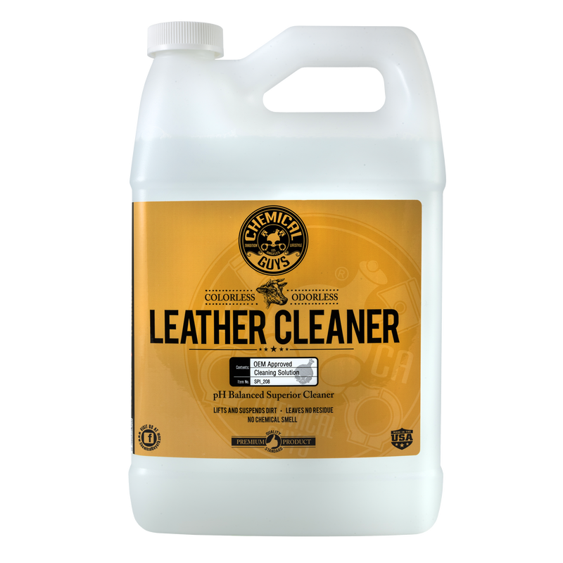Chemical Guys Leather Cleaner Colorless & Odor Less Super Cleaner - 1 Gallon
