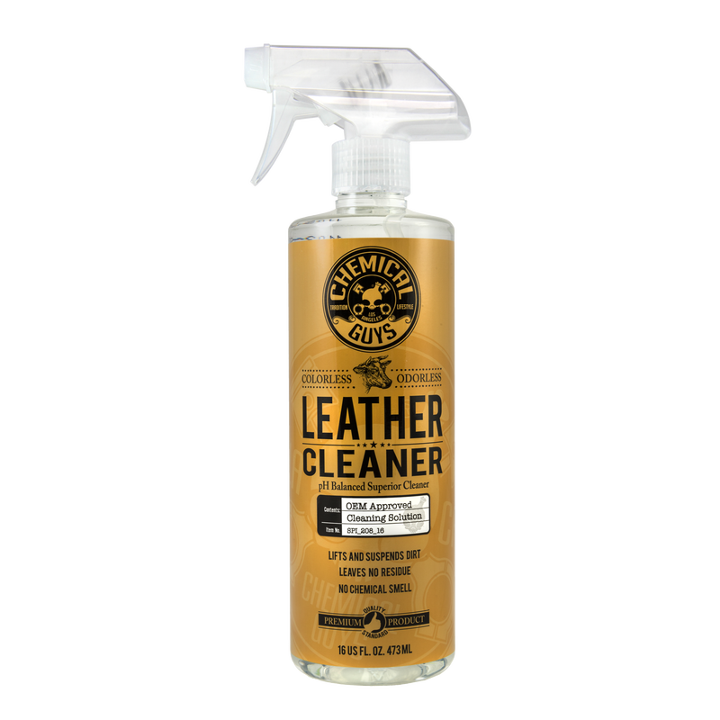 Chemical Guys Leather Cleaner Color less & Odor less Super Cleaner - 16oz