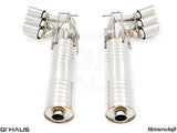 GTHaus Meisterschaft GTC (I.C.C) Stainless Steel (SUS) exhaust for Mercedes-Benz W463A G-Class (SUV) G63 AMG (V8 Bi Turbo) [2019+] with 6x102 Tips
