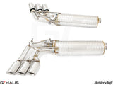 GTHaus Meisterschaft GTC (I.C.C) Stainless Steel (SUS) exhaust for Mercedes-Benz W463A G-Class (SUV) G500/550 (V8 Turbo) [2019+] with 6x102 Tips