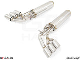 GTHaus Meisterschaft GTC (I.C.C) Stainless Steel (SUS) exhaust for Mercedes-Benz W463A G-Class (SUV) G63 AMG (V8 Bi Turbo) [2019+] with 6x102 Tips