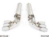 GTHaus Meisterschaft GTC (I.C.C) Stainless Steel (SUS) exhaust for Mercedes-Benz W463A G-Class (SUV) G500/550 (V8 Turbo) [2019+] with 6x102 Tips