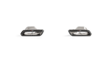 Akrapovic 2018 Mercedes Benz E63 (W213/S213) Evolution Line (Titanium) incl. Link Pipe with Gloss Carbon Fiber Tips