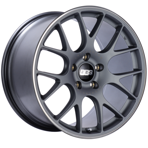 BBS CH-R 137 20x11.5 5x130 ET65 CB71.6 Satin Titanium Polished Rim Protector Wheel