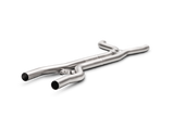 Akrapovic 15-17 Porsche Cayenne GTS (958 FL) Evolution Link Pipe Set (Titanium)