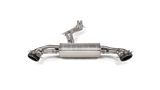 Akrapovic Audi RS Q8 (M4) Evolution Line Cat Back (Titanium) with Carbon Fiber/Titanium Tips