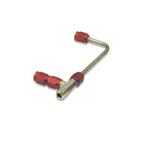 Nitrous Express 4150 Gemini SS Solenoid to Plate Connectors - Red