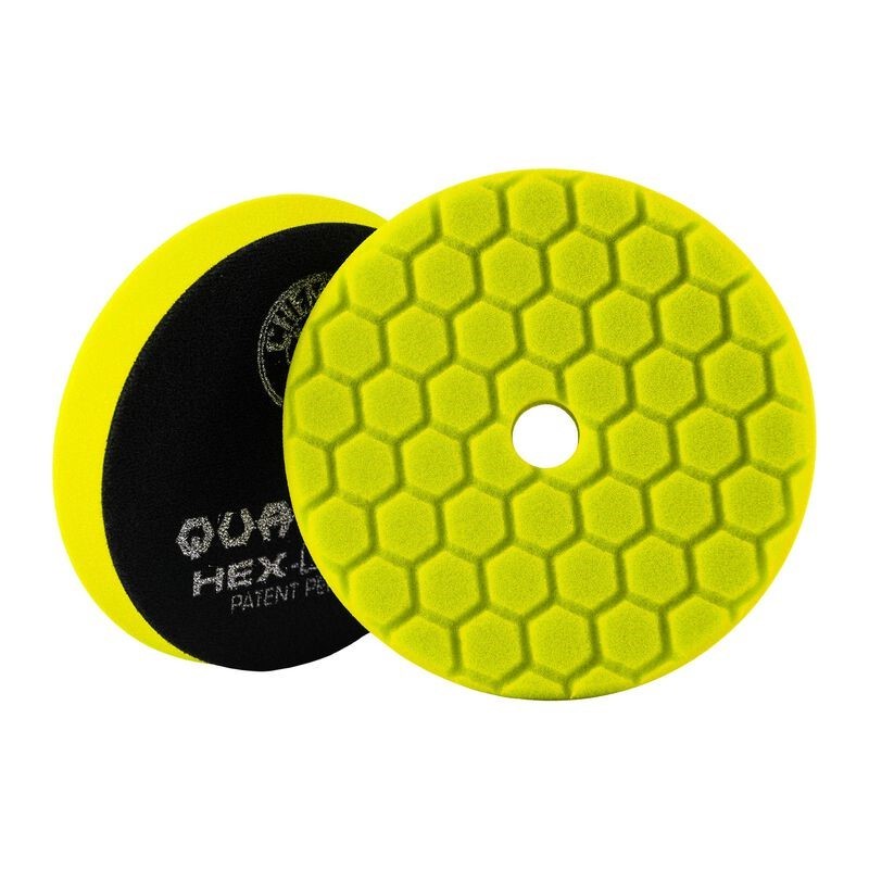 Chemical Guys Hex-Logic Quantum Heavy Cutting Pad - Yellow - 5.5in