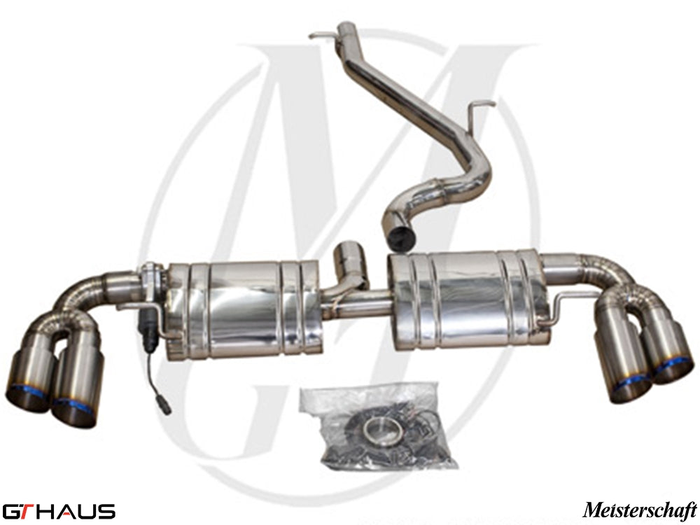 GTHAUS MEISTERSCHAFT Audi TT MKII 3.2L Quattro V6 (2008+) - GTC (EV Control) TI 4x90mm Round Split Titanium