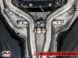 AWE Tuning Mercedes-Benz C63 AMG Sedan (W205) SwitchPath Cat-Back Exhaust - No Tips