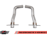 AWE Tuning Mercedes-Benz C63/S AMG Coupe (W205) Track Edition Exhaust - No Tips