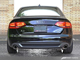 AWE Tuning Audi B8 A4 Touring Edition Exhaust - Dual Outlet Diamond Black Tips