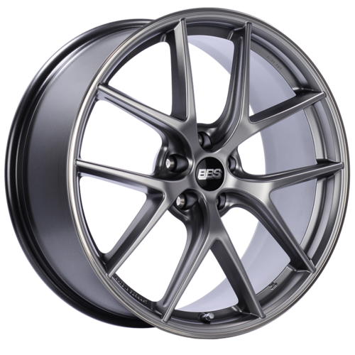 BBS CI-R 0101 20x8.5 5x112 ET32 Platinum Silver Polished Rim Protector Wheel -82mm PFS/Clip Required