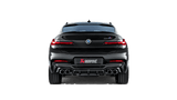 Akrapovic BMW X4M Rear Carbon Fiber Diffuser - High Gloss