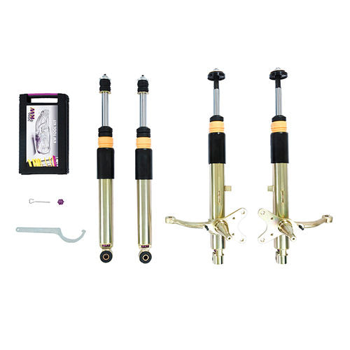 KW V3 Shock Set 911 (G body) incl. spindles; for use with OE torsion bars+19mm Raised Spindles