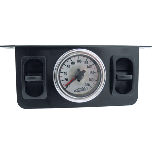 Air Lift Dual Needle Gauge With Two Paddle Switches- 200 PSI