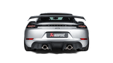 Akrapovic Porsche Cayman GT4 (718) Slip-On Line with Titanium Tips (Option2)