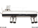 GTHAUS MEISTERSCHAFT BMW M3 (E46) Coupe/Cabrio HP Touring (High Performance) 4x83 Exhaust