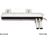 GTHAUS MEISTERSCHAFT BMW M3 (E46) Coupe/Cabrio GT Racing (Meist Ultimate Version) 4x83 Exhaust