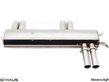 GTHAUS MEISTERSCHAFT BMW M3 (E46) Coupe/Cabrio HP Touring (High Performance) 4x83 Exhaust