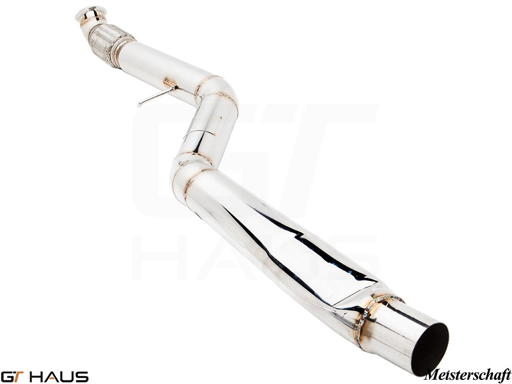 GTHAUS MEISTERSCHAFT BMW 335i/xi Sedan/Touring F30/F31/F34/F36 - Optional AR Mid Pipe (90mm) N55