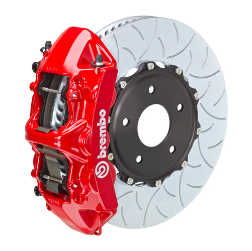 Brembo Porsche Cayman | S | GTS (981.1) - GT Big Brake Kit 350x34 2-Piece Front (Monobloc)