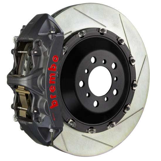 Brembo Mercedes-Benz GL350 | GL450 | GL550 (X166) - GT-S Big Brake Kit 411x34mm 2-Piece Front Hard Anodized Monobloc Track Day and Club Racing Calipers